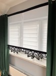 Panel woalowy Liście 70/120